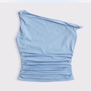 Abercrombie asymmetrical off the shoulder top